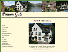 Tablet Screenshot of pension-gabi.de